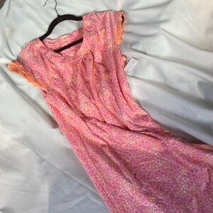 PINK K Pink and Orange Dress